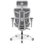 Офісне крісло Mealux S4 Air Grey (HF-S4 M/G) - зменшене зображення 7