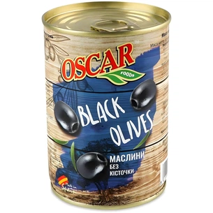 Овощная консервация Oscar foods Маслины без косточки 280 г (8413552051369) изображение 1