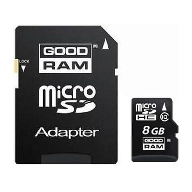 Карта пам'яті Goodram 8Gb microSDHC class 10 (SDU8GHC10AGRR9\SDU8GHC10AGRR10) - изображение 1