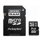 Карта пам'яті Goodram 8Gb microSDHC class 10 (SDU8GHC10AGRR9\SDU8GHC10AGRR10) - зменшене зображення 1