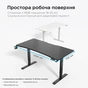 Комп'ютерний стіл Anda Seat Xtreme Black (AD-D-DD1-1400-07-B) - зменшене зображення 12