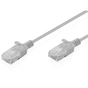 Патч-корд 2м, UTP, cat.6, Sliim, AWG 32/7, Cu, LSZH, grey Digitus (DK-1618-020S) - уменьшенное изображение 1