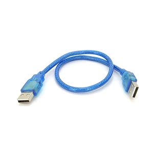Дата кабель USB 2.0 AM/AM 0.5m blue Ritar (YT-AM/AM-0.5TBL) зображення 1