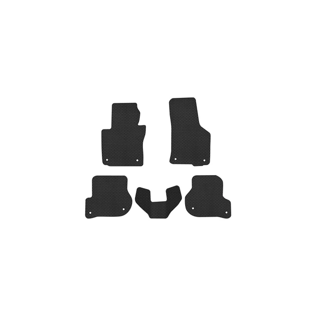 Коврик в салон EVAtech Skoda Octavia A5 (AT, 8 clips) 2004-2013 2 пок (SK12152CG5AV8RBB) - изображение 1