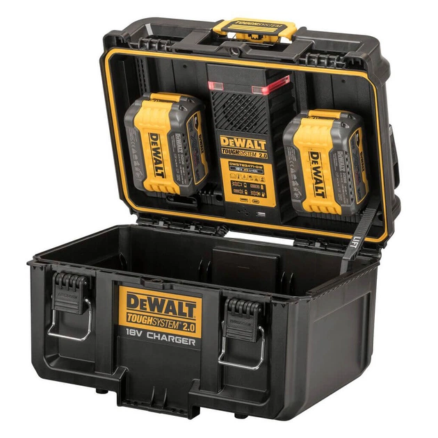 Зарядний пристрій для акумуляторів інструменту DeWALT BOX ToughSystem 2.0, 18 В/54 В, 6A (DWST83471) - picture 5