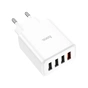 Зарядний пристрій HOCO C102A Fuerza 1xUSB QC3.0 + 3-port USB 18W White (6931474777713) - уменьшенное изображение 3