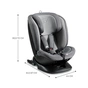 Автокрісло Kinderkraft Xpedition 2 i-Size Grey (KCXPED02GRY0000) (5902533924080) - зменшене зображення 4