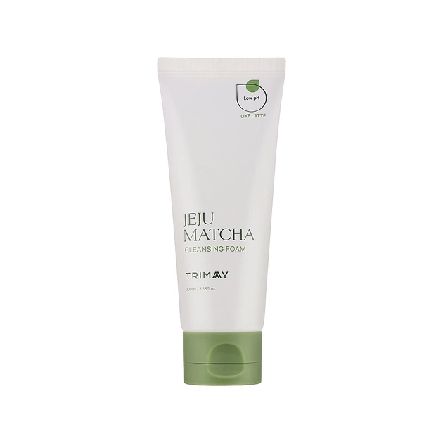 Пінка для вмивання Trimay Jeju Matcha Low Ph Cleansing Foam 100 мл (8809822541058) - picture 1