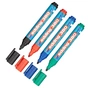 Набір маркерів Edding Flipchart e-380 1,5-3 мм, round tip, SET 4colors (blister PV (380/4/BL) - зменшене зображення 1