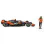 Масштабная модель автомобиля Bburago Автомодель с фигуркой - McLaren MCL38, 1:24 (18-28040) - уменьшенное изображение 7