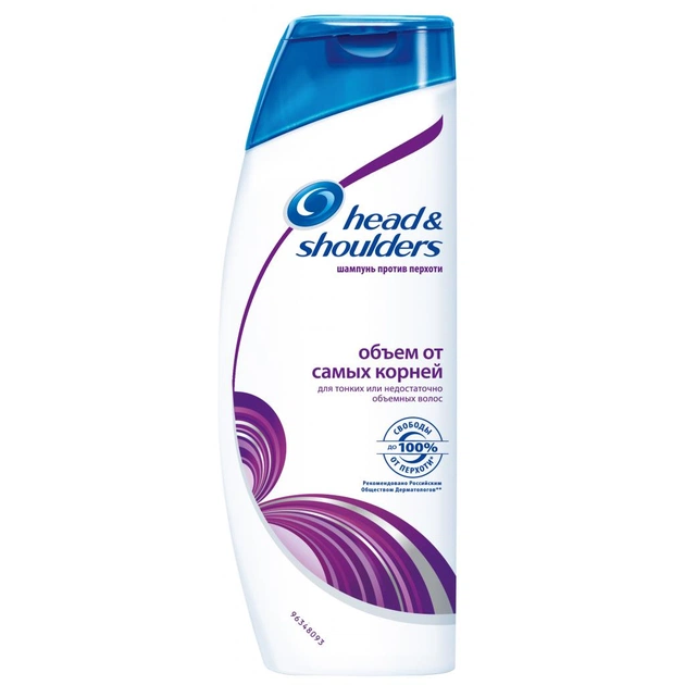 Шампунь Head & Shoulders проти лупи Об'єм від самих коренів 400 мл (5000174900972) - зображення 1