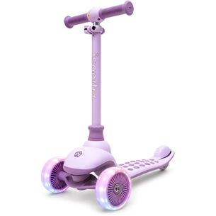 Самокат iSporter Deluxe LED пурпурный (M5_Purple) изображение 1