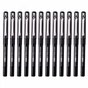 Ручка гелевая Baoke Vogue 0.5 мм, черная, 12 шт (PC3318-black) - уменьшенное изображение 2