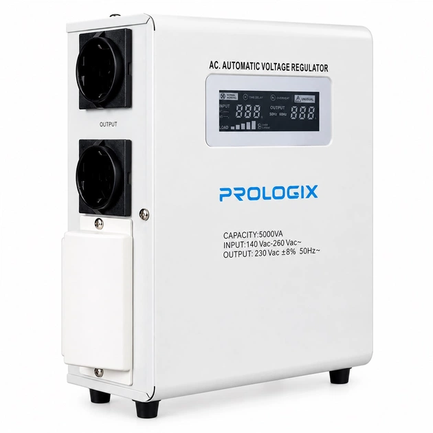 Стабилизатор Prologix 5000VA (PLSTAB-REL5000W) - изображение 1