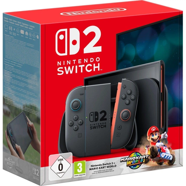 Ігрова консоль Nintendo Switch 2 Console Mario Kart World Bundle (0045496321529) - picture 12