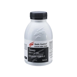 Тонер OKI Universal Okidata 3 Glossy 100г black фасовка Static Control (OKIUNIV3-100B-K-P) изображение 1