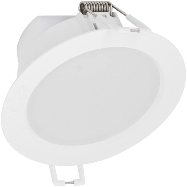 Світильник LEDVANCE DL IP44 DN 90 4W 840 WT (4058075702882) - зображення 1