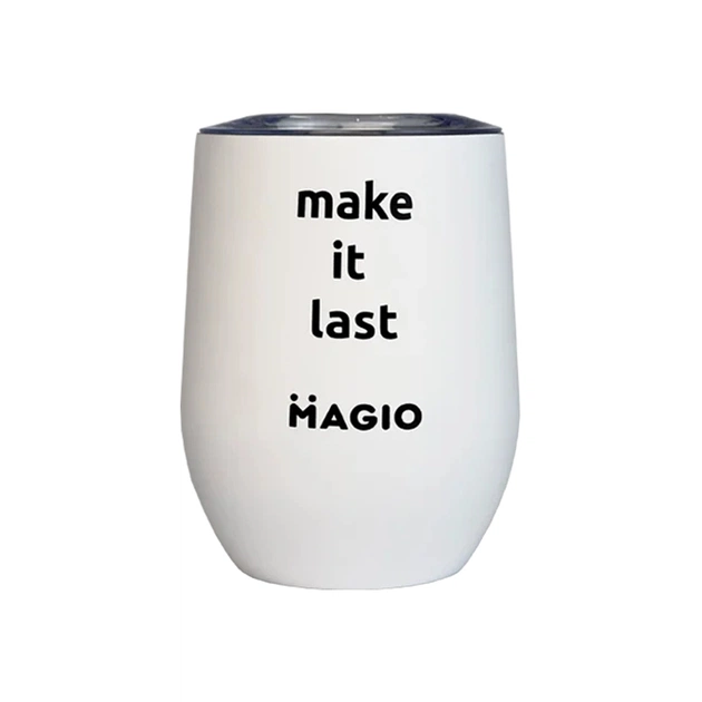 Термокружка Magio Make it Last 350 мл Біла (MG-1042) - изображение 1