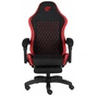 Крісло ігрове GT Racer X-2339 Black/Red (X-2339 Fabric Black/Red) - зменшене зображення 4