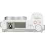 Цифровий фотоапарат Sony Alpha ZV-E10M2 body White (ZVE10M2W.CEC) - зменшене зображення 6