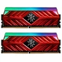 Модуль пам'яті для комп'ютера DDR4 16GB (2x8GB) 2666 MHz Spectrix D41 Red ADATA (AX4U266638G16-DR41) - уменьшенное изображение 1
