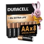 Батарейка Duracell AA лужні 8 шт. в упаковці (5000394006522 / 81417083 / 81480361) - зменшене зображення 1