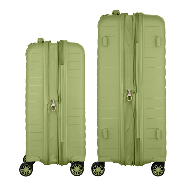 Набір валіз 2E Aero (M+S), оливково-зелені (2E-SPP-AERO-SET2-MG) - зображення 6