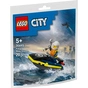 Конструктор LEGO City Поліцейський катер (30693) - зменшене зображення 1