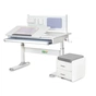 Парта ErgoKids (S) TH-325 (парта+тумба) (TH-325 + BD C3_GREY) - зменшене зображення 1