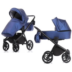 Коляска Invictus 2 в 1 V-Dream Lux Blue Black (71405) зображення 1