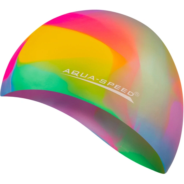 Шапка для плавания Aqua Speed Bunt 4048 113-54 мультиколор Уні OSFM (5908217640482) - изображение 1