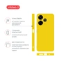 Чохол до мобільного телефона Intaleo Silicone Xiaomi Redmi 13 Yellow (1283126600692) - зменшене зображення 4
