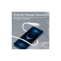 Дата кабель USB-C to Lightning 1.2m 20W PD MFi black Promate (powerline-ci120.white) - зменшене зображення 6