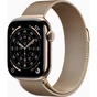 Смарт-годинник Apple Watch Series 11 GPS + Cellular 42mm Gold Titanium Case with Gold Milanese Loop (MF8Y4RK/A) - зменшене зображення 1