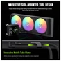 Система рідинного охолодження Gamemax GLACIER 360 LCD BK - зменшене зображення 11