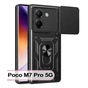 Чохол до мобільного телефона BeCover Military Poco M7 Pro 5G Black (713465) - уменьшенное изображение 1