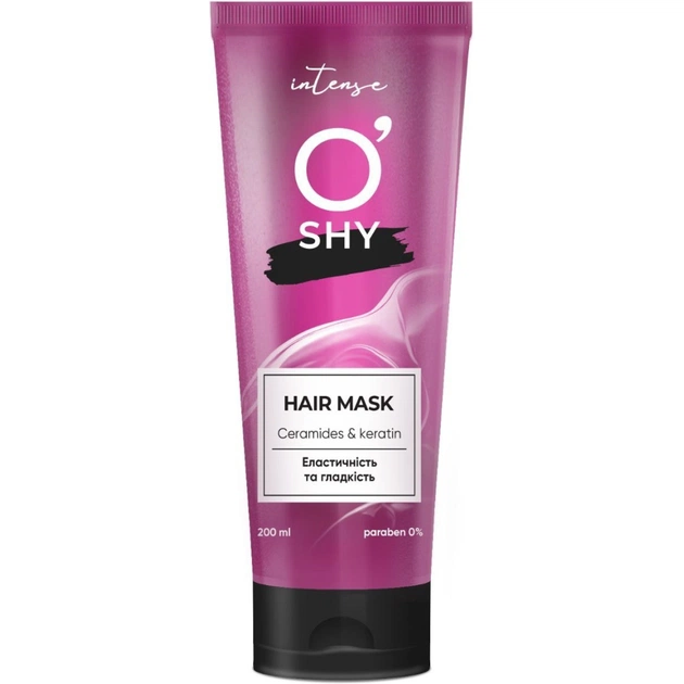 Набір косметики O'Shy Intense Ceramides & Keratin Маска для волосся 200 мл + Шампунь 500 мл + Кондиціонер 500 мл (4802370056160) - picture 4