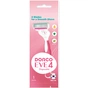 Бритва Dorco EVE 4 Disposable для жінок 4 леза 1 шт. (8801038584508) - зменшене зображення 1