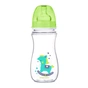 Пляшечка для годування Canpol babies Easystart Кольорові звірята 300 мл Бірюзова (35/204) - зменшене зображення 1