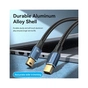 Кабель мультимедійний Mini DisplayPort to Mini DisplayPort 2.0m V1.4 8K 60Hz 32.4Gbps Blue Aluminum Alloy Vention (HCGLH) - уменьшенное изображение 6
