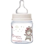 Пляшечка для годування Canpol babies Bonjour Paris з широким отвором 120 мл Рожева (35/231_pin) - зменшене зображення 3