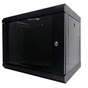 Шафа настінна Hypernet 9U 19" 600x350 (WMNC-35-9U-FLAT-BLACK) - зменшене зображення 1