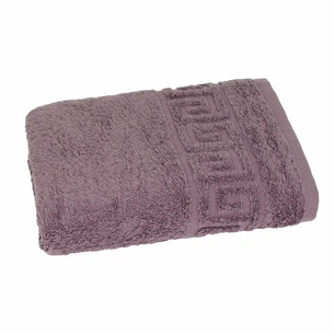 Рушник Home Line махровий баклажановий 50х90 см (162521) зображення 1