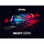 Модуль пам'яті для комп'ютера DDR5 32GB (2x16GB) 5600 MHz Beast Black Kingston Fury (ex.HyperX) (KF556C40BBK2-32) - зменшене зображення 5