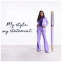 Ручка пір'яна Waterman HEMISPHERE Colour Blocking Purple GT  FP F (12 580) - зменшене зображення 10