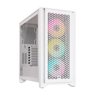 Корпус Corsair iCUE 4000D RGB Airflow White (CC-9011241-WW) зображення 1