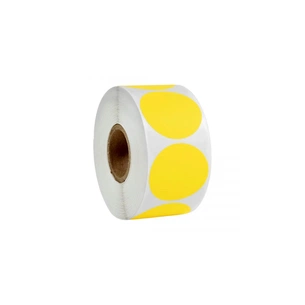 Етикетка UKRMARK термо ECO 38x38/ 0.1тис, коло, жовтий (900389) изображение 1