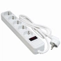 Сетевой фильтр питания Patron 5m (SP-1055W), 5 розеток White (EXT-PN-SP-1055W) - уменьшенное изображение 1