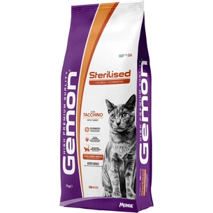Сухий корм для кішок Gemon Cat Sterilised з індичкою 7 кг (8009470297288) зображення 1