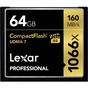 Карта пам'яті Lexar 64GB Compact Flash 1066x Professional (LCF64GCRB1066) - зменшене зображення 1